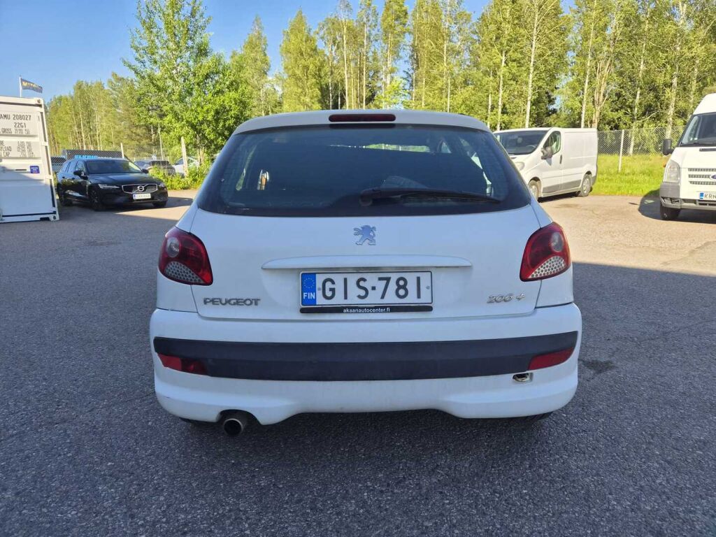 Peugeot 206+ 2009 Valkoinen