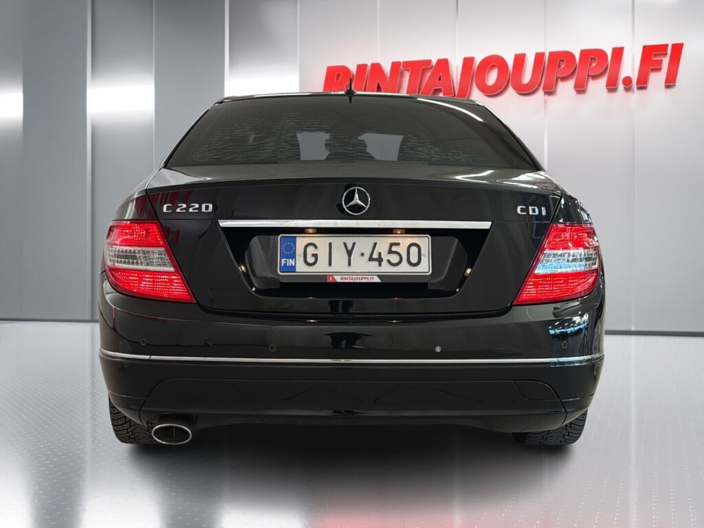 Mercedes-Benz C 2010 Musta
