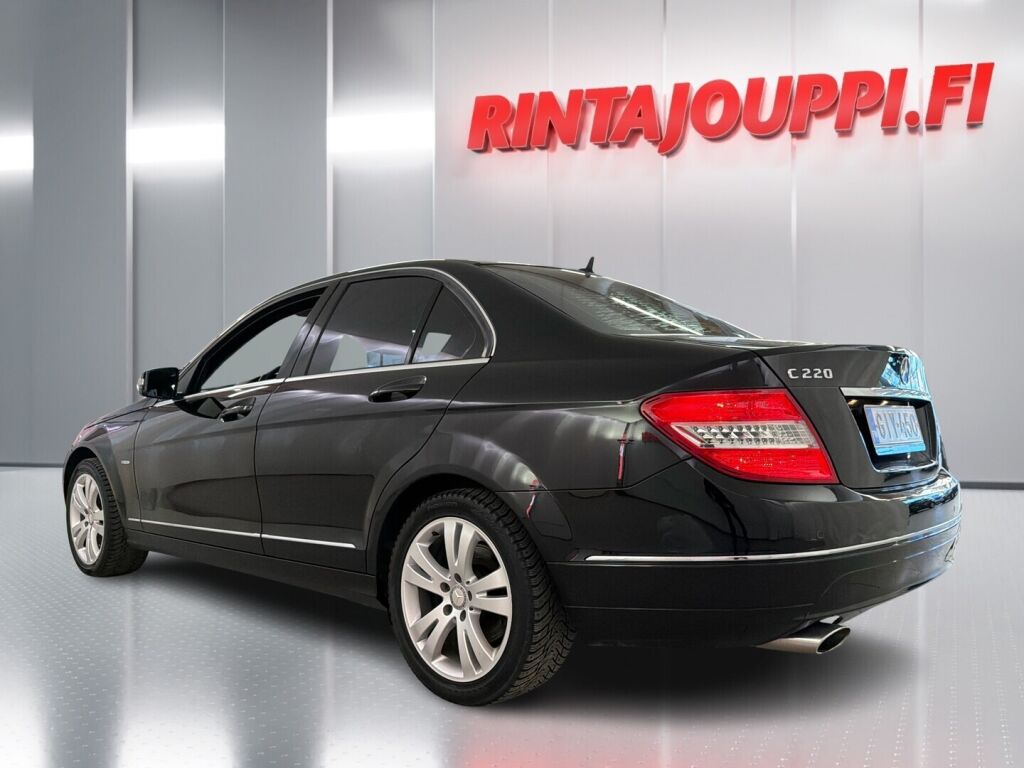 Mercedes-Benz C 2010 Musta