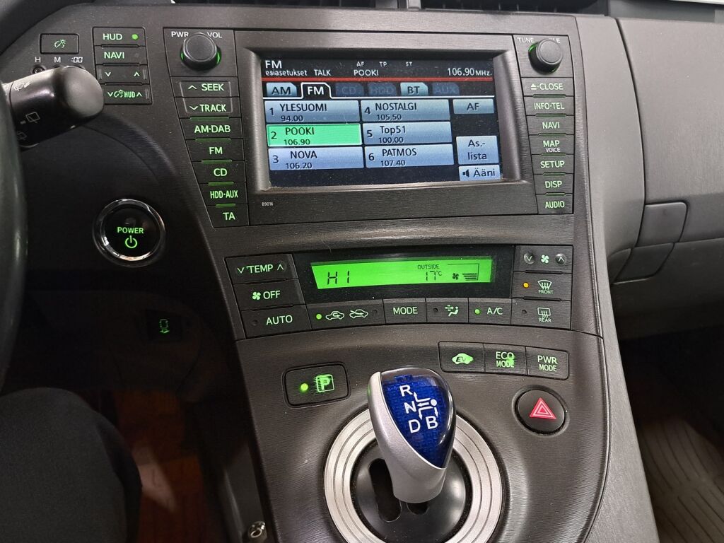 Toyota Prius 2011 Punainen