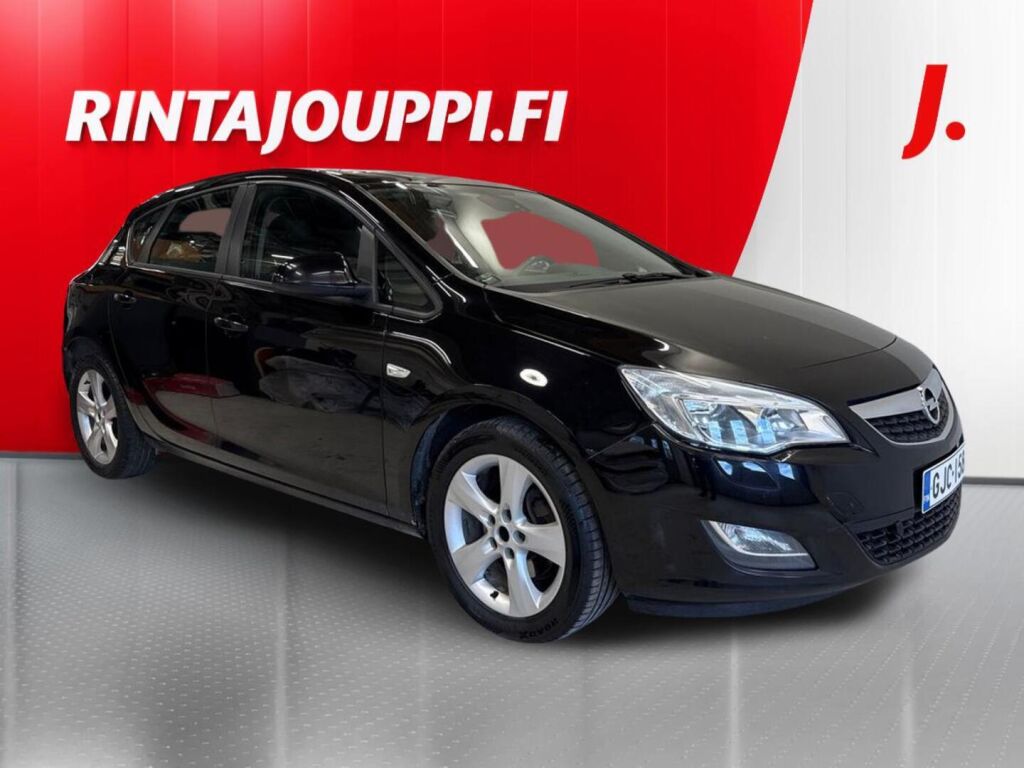 Opel Astra 2010 Musta