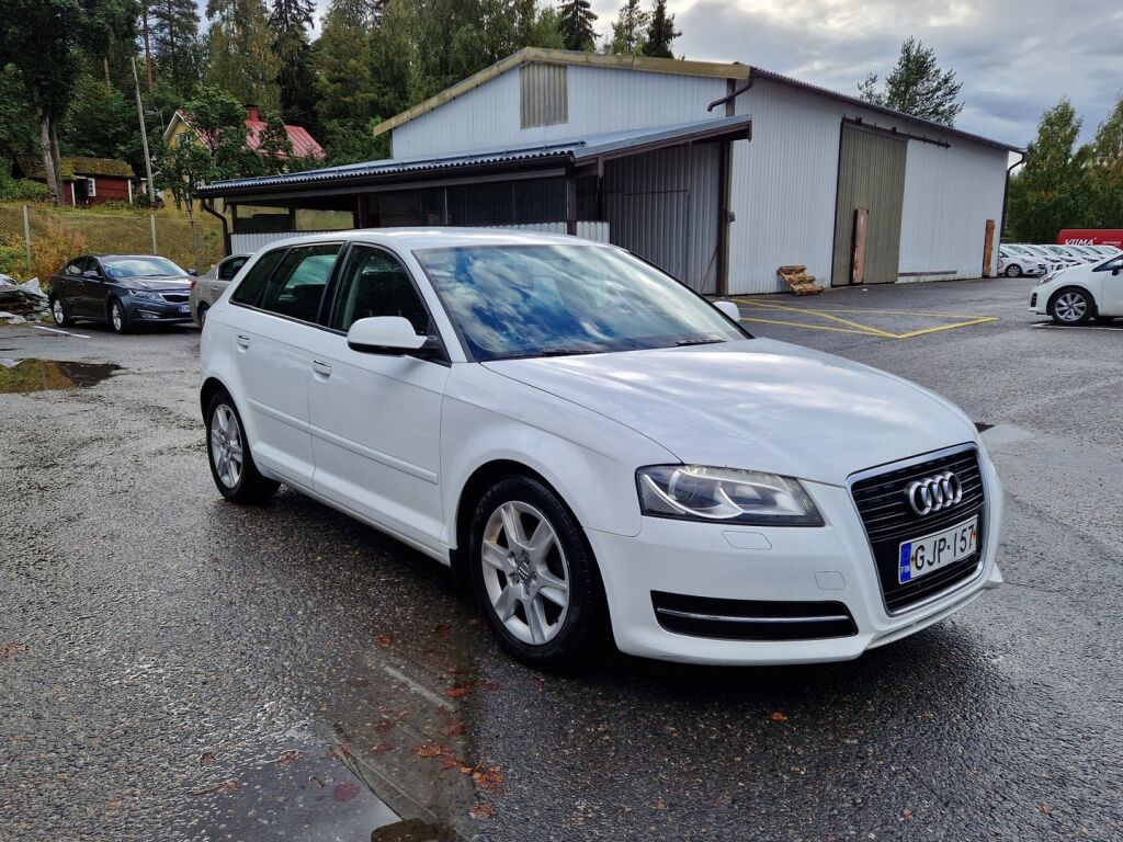 Audi A3 2011 Valkoinen
