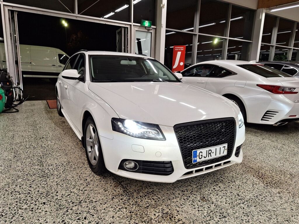 Audi A4 2011 Valkoinen