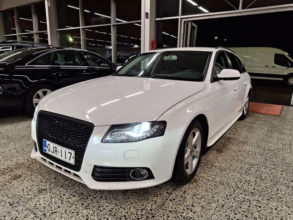 Audi A4 2011 Valkoinen