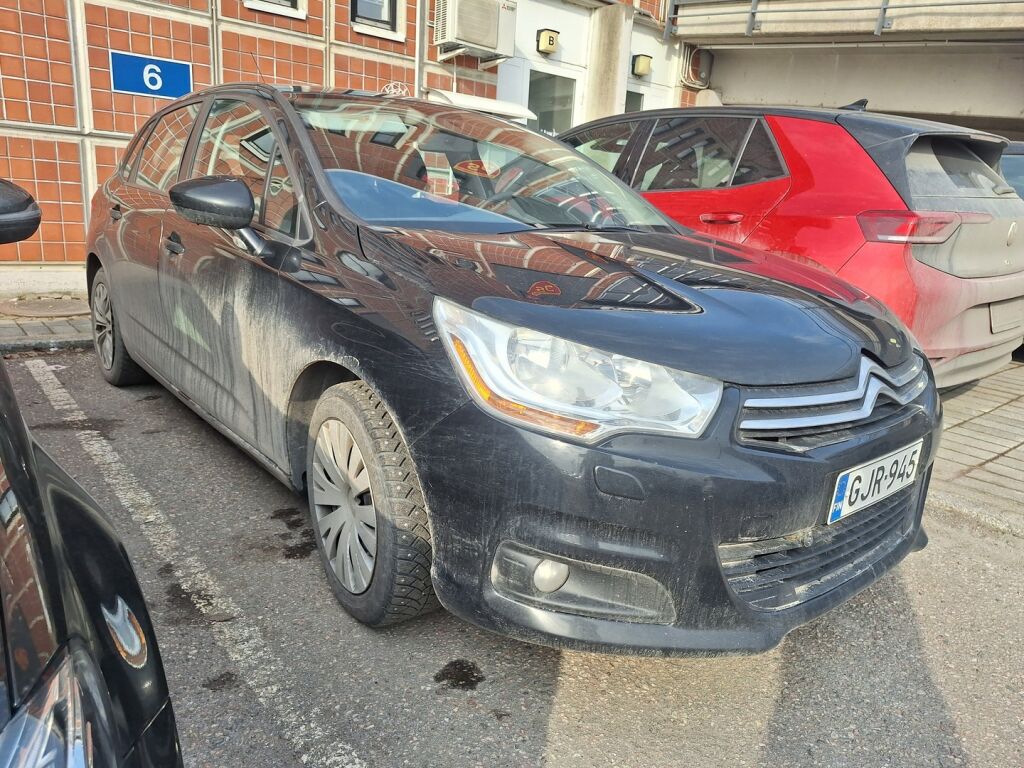 Citroen C4 2011 Musta