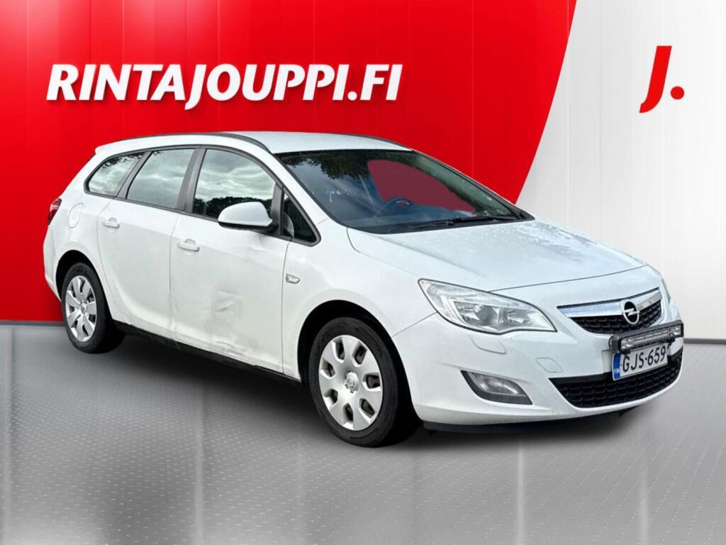 Opel Astra 2011 Valkoinen