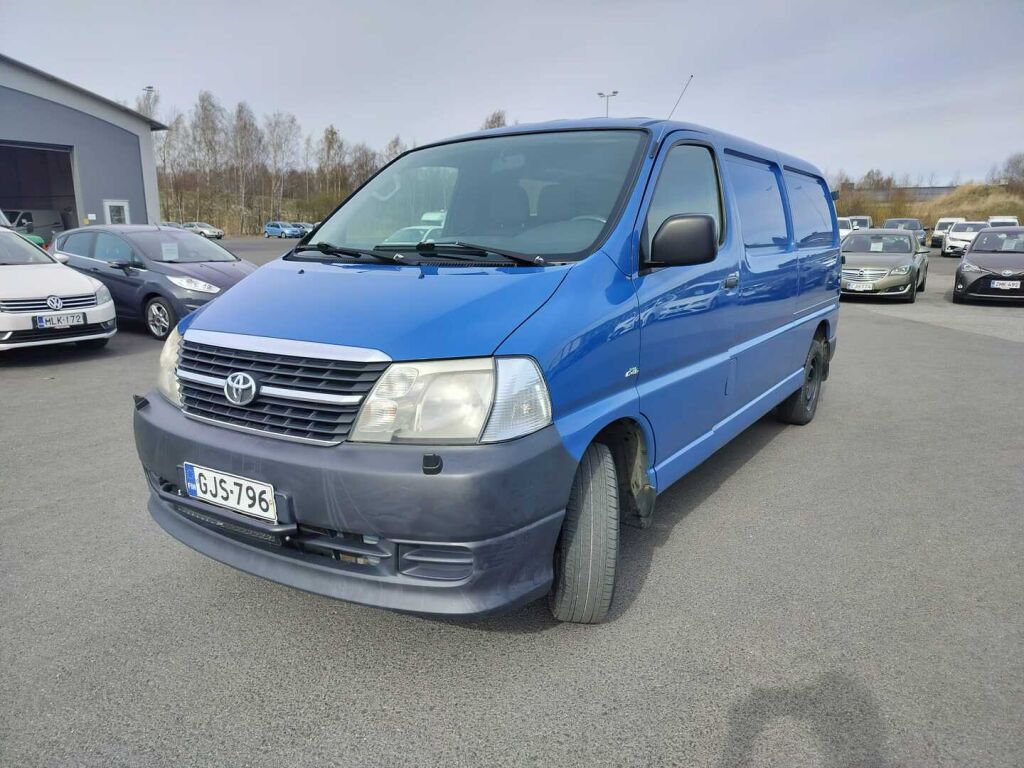 Toyota Hiace 2011 Sininen