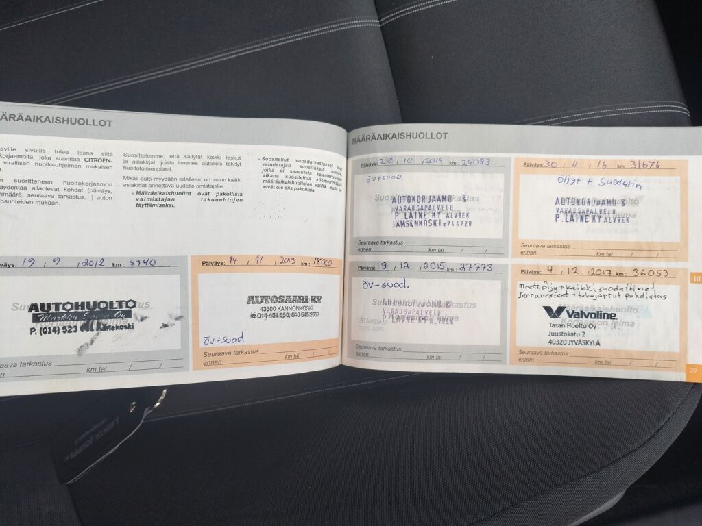 Citroen C4 2011 Punainen