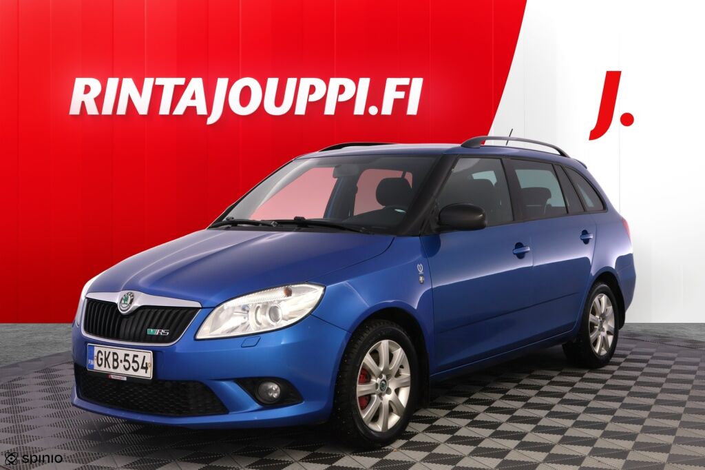 Skoda Fabia 2012 Sininen