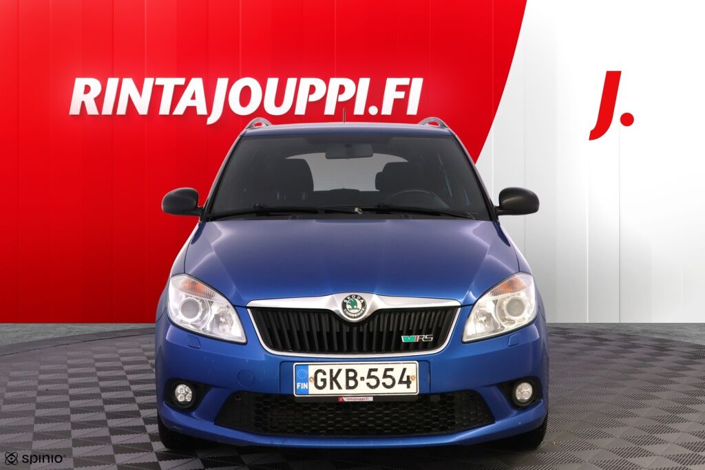 Skoda Fabia 2012 Sininen
