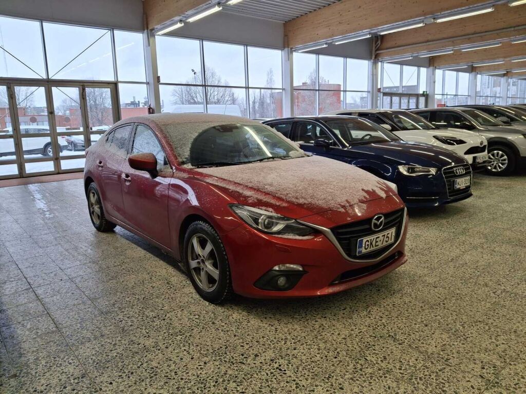 Mazda Mazda3 2014 Punainen