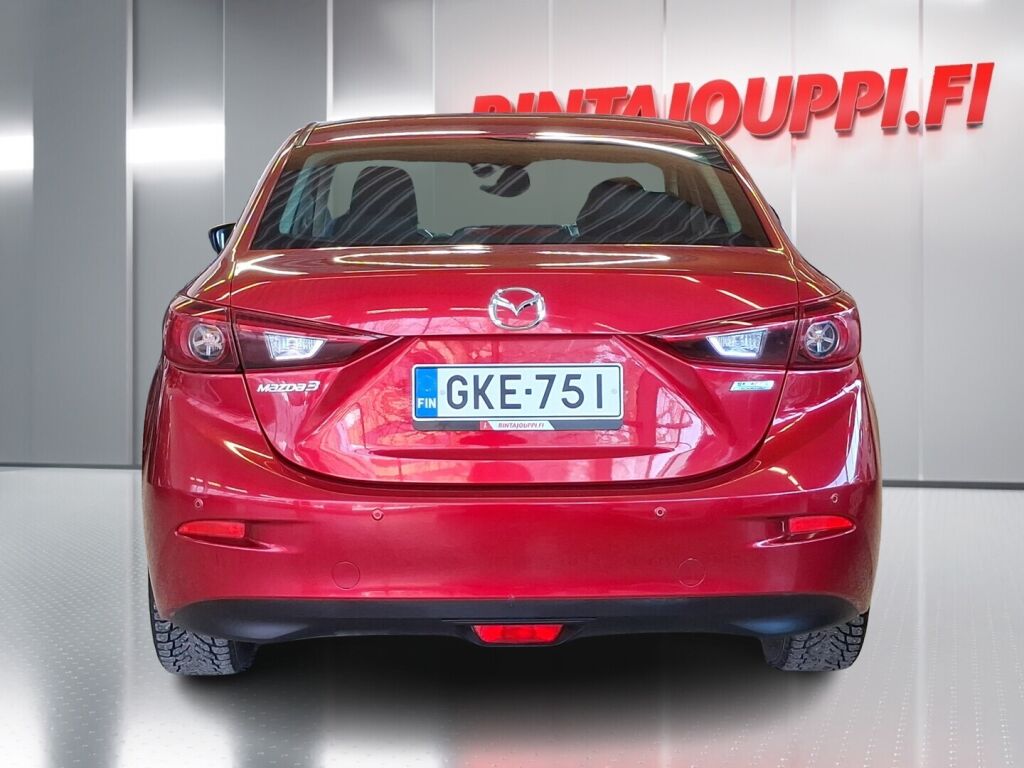 Mazda Mazda3 2014 Punainen