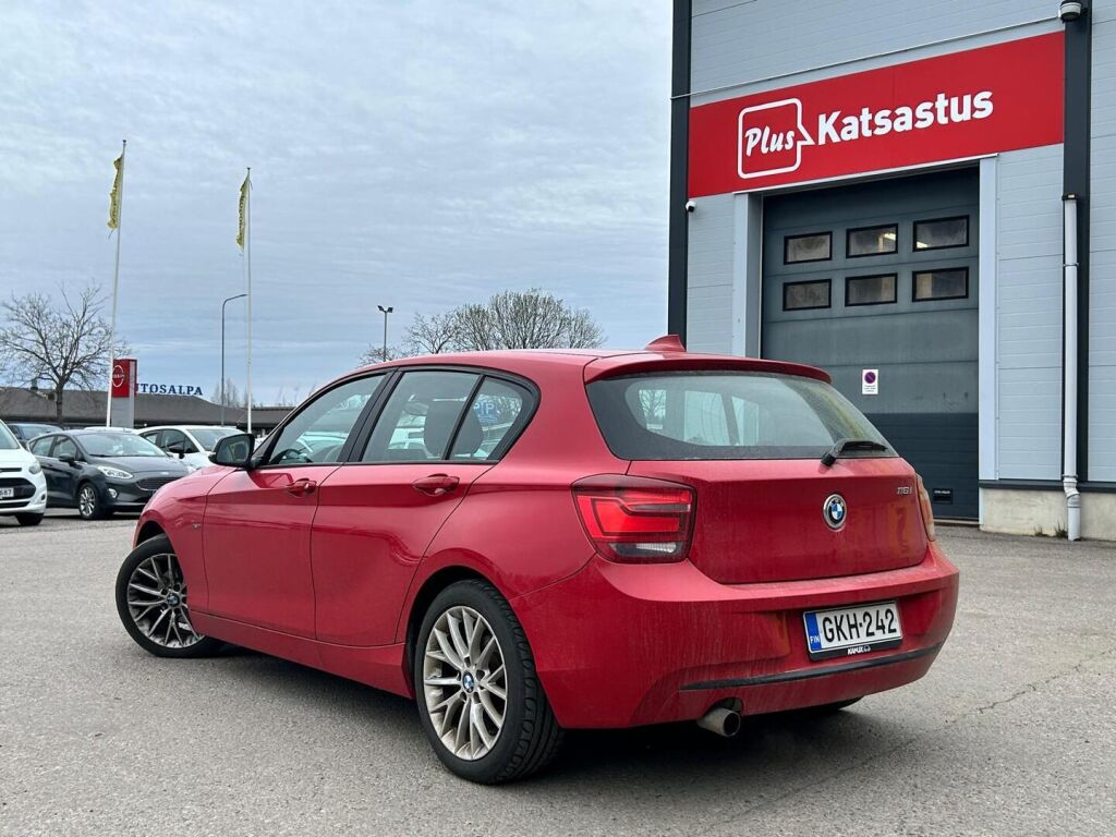 BMW 116 2012 Punainen