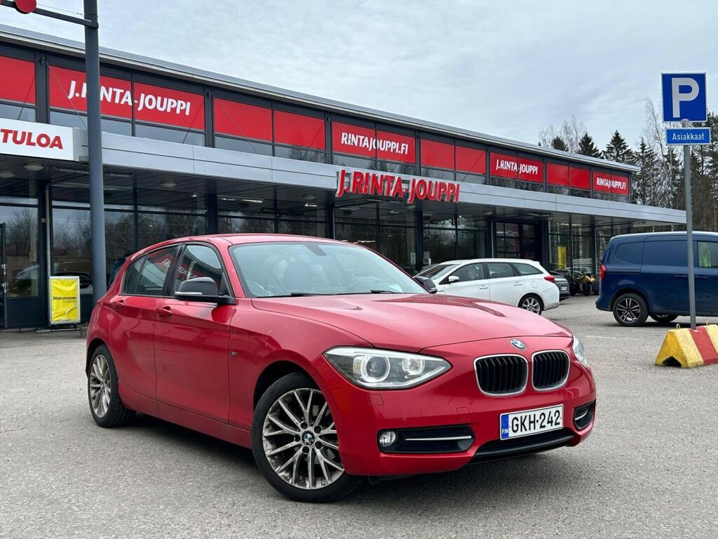 BMW 116 2012 Punainen