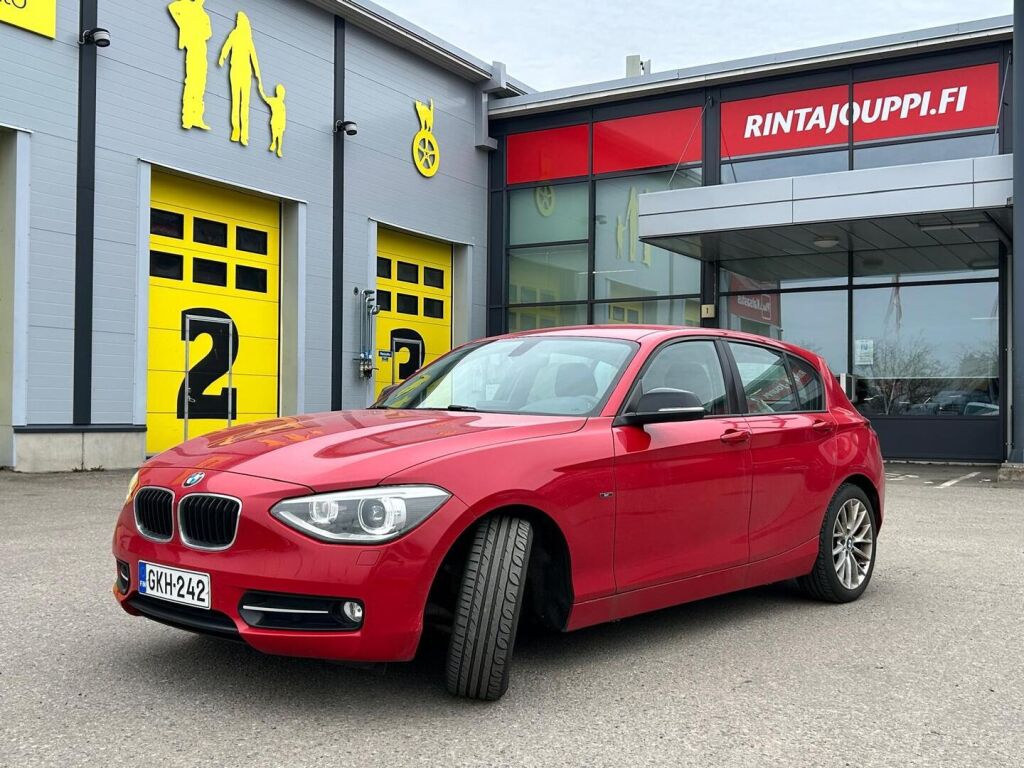 BMW 116 2012 Punainen