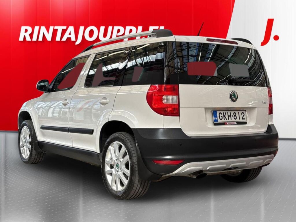 Skoda Yeti 2011 Valkoinen