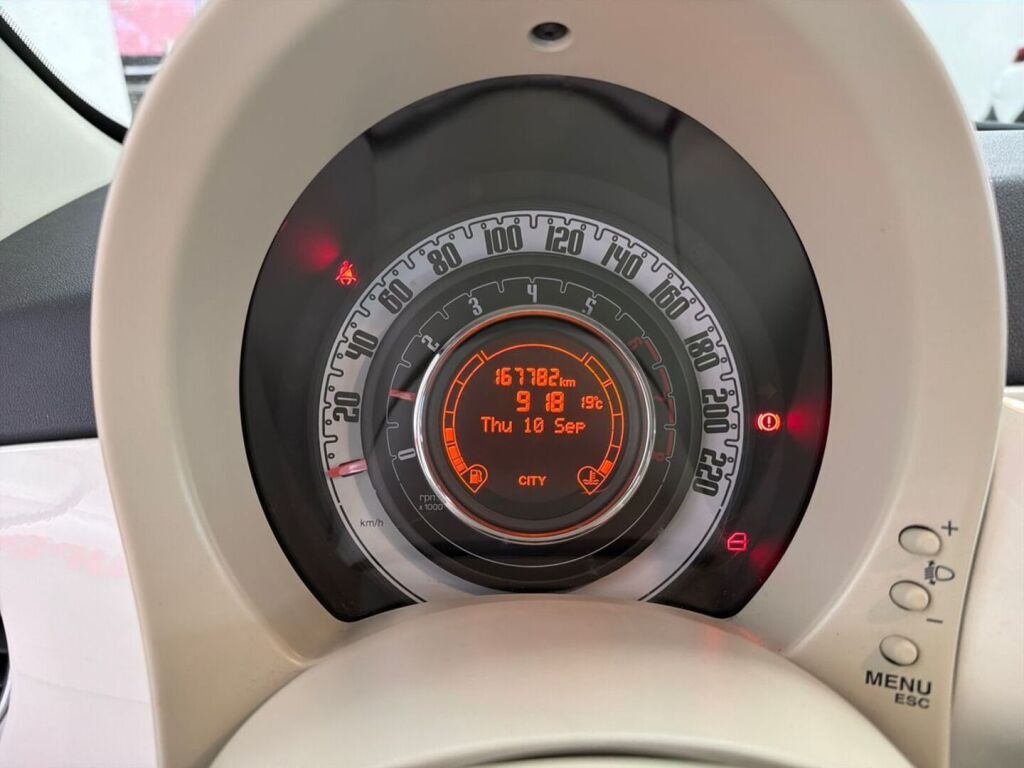 Fiat 500 2012 Valkoinen