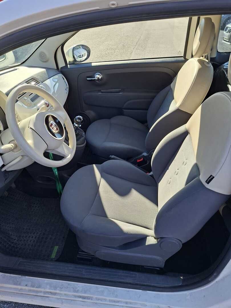 Fiat 500 2012 Valkoinen