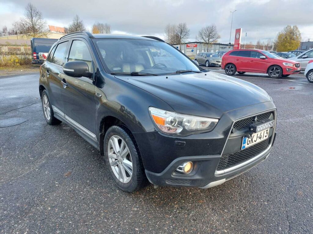 Mitsubishi ASX 2012 Musta
