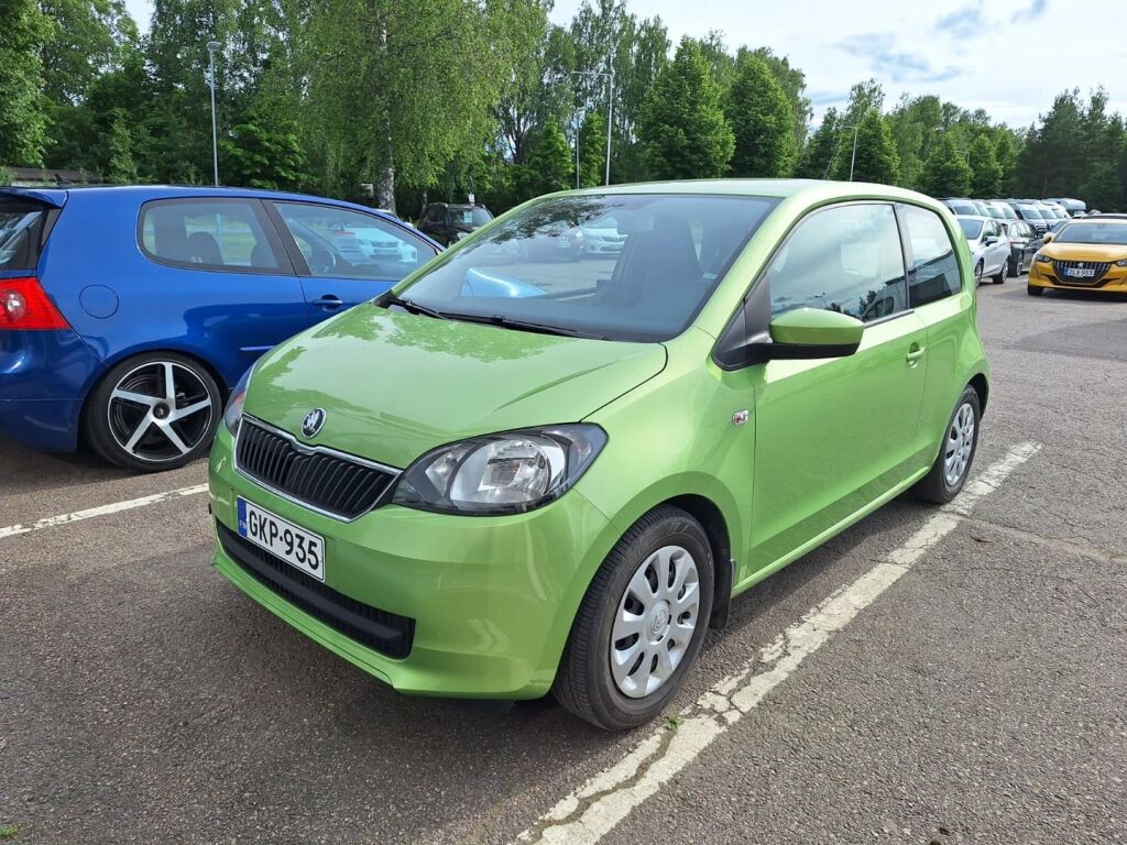 Skoda Citigo 2012 Vihreä