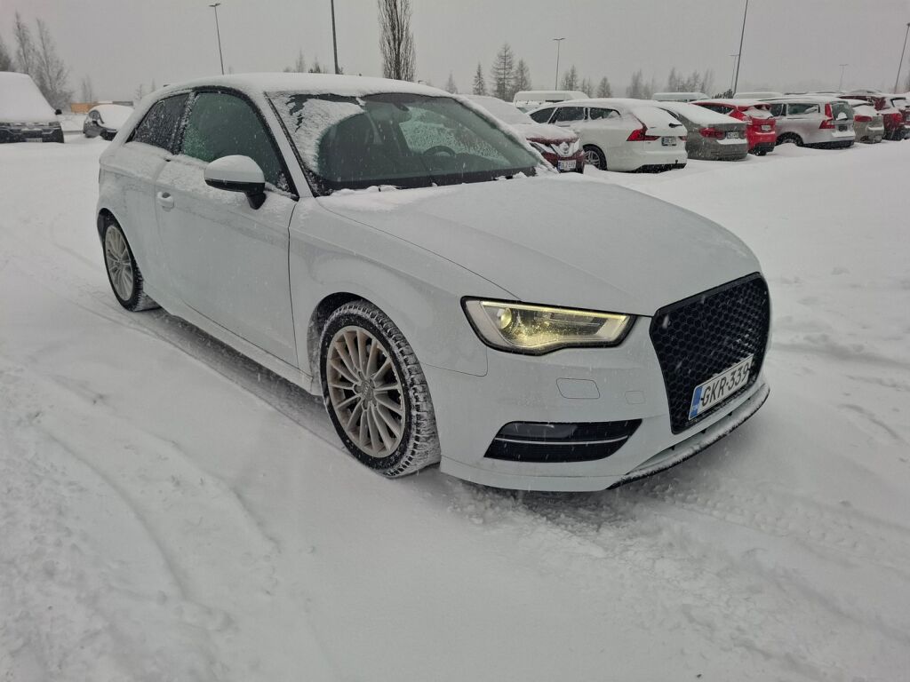 Audi A3 2013 Valkoinen