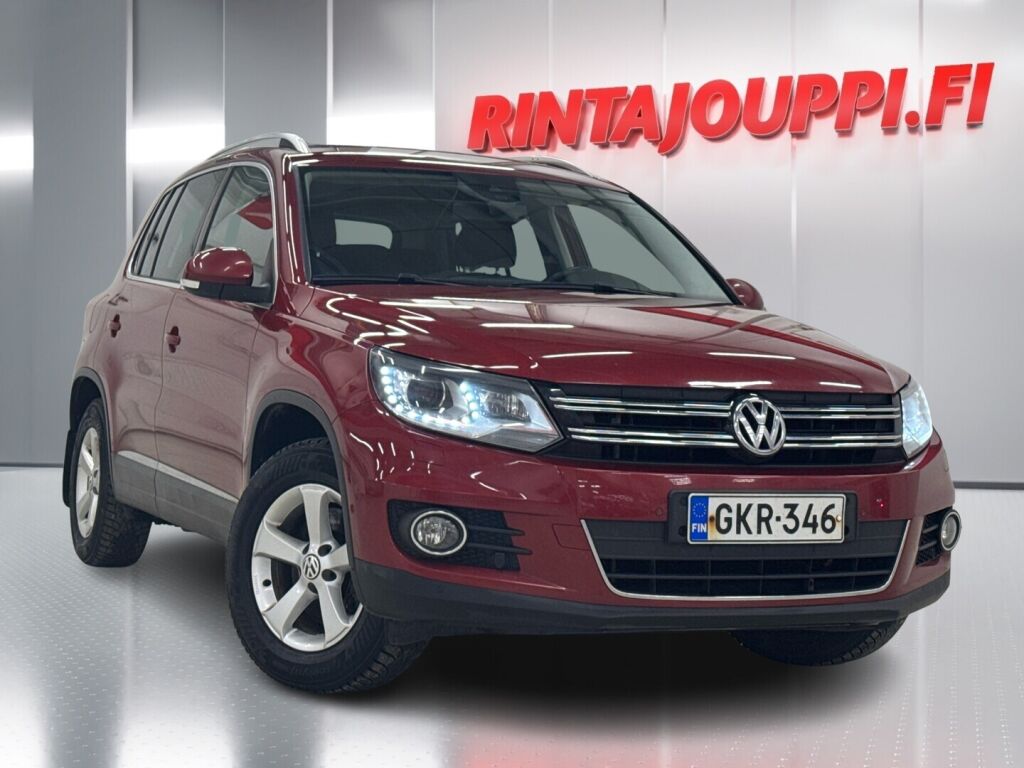 Volkswagen Tiguan 2013 Punainen