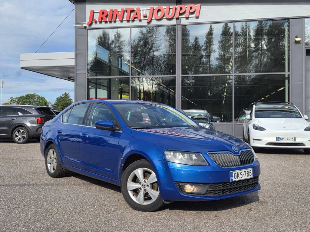 Skoda Octavia 2013 Sininen