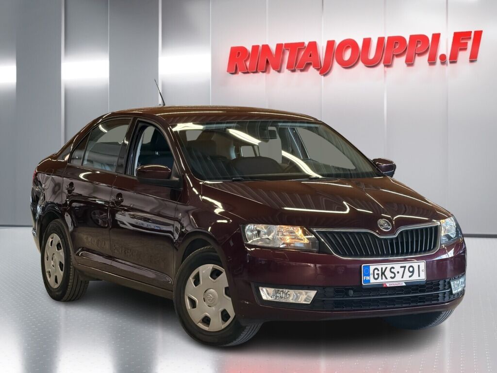 Skoda Rapid 2013 Punainen