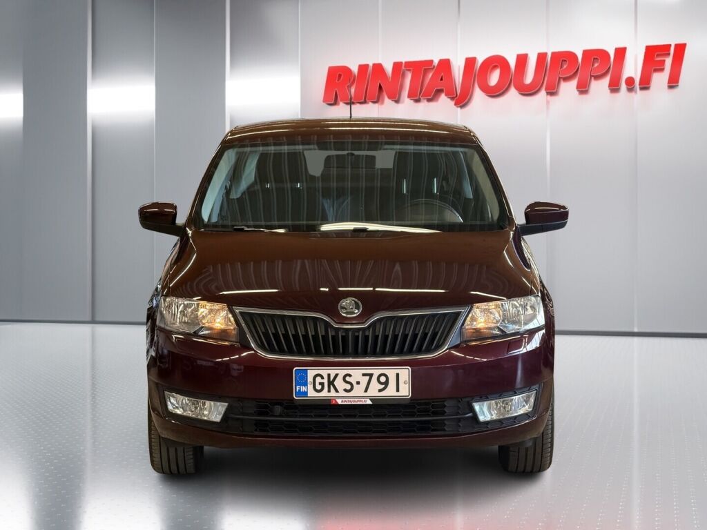 Skoda Rapid 2013 Punainen