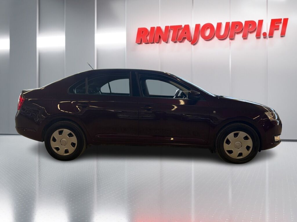 Skoda Rapid 2013 Punainen