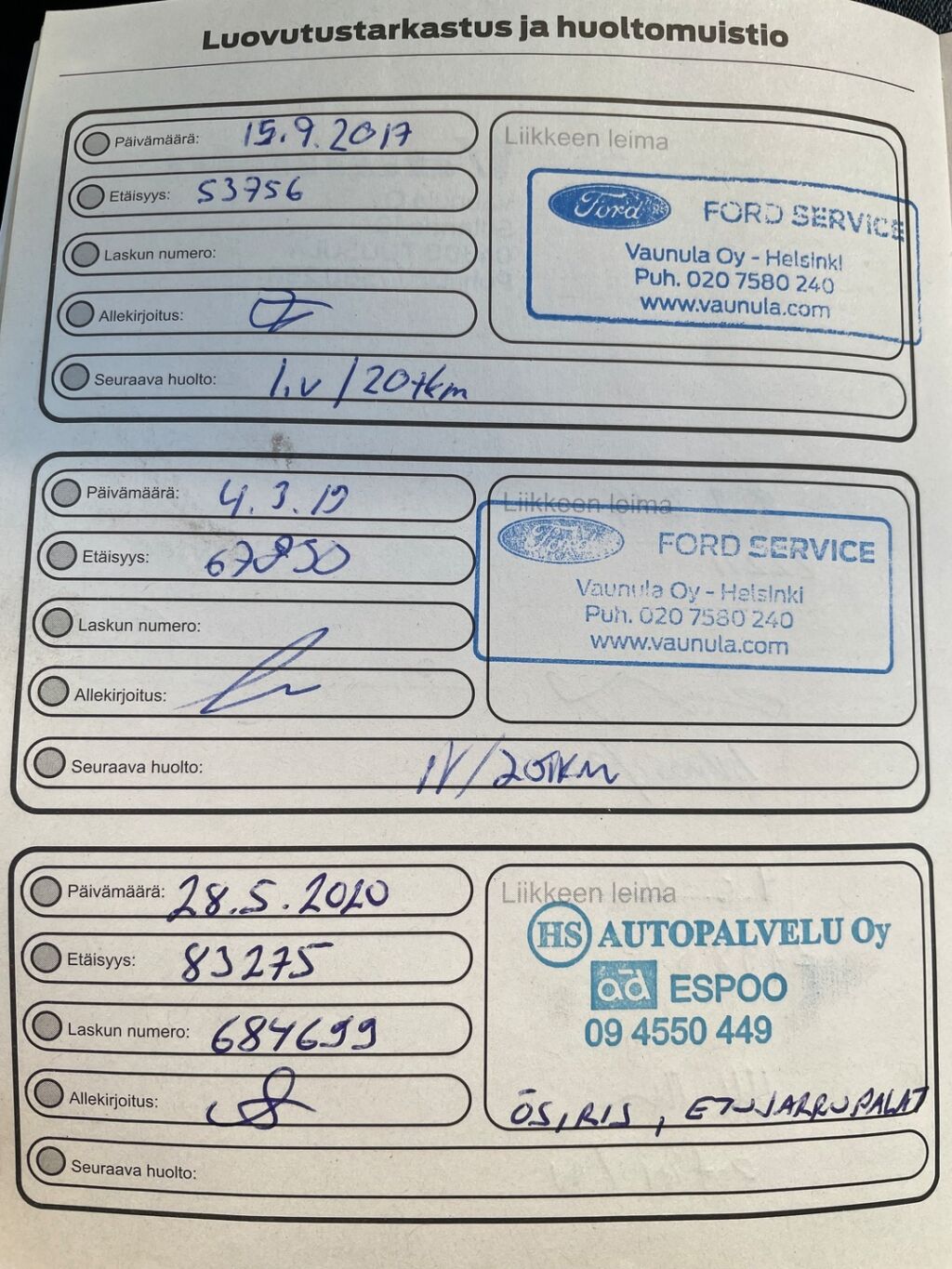 Ford Grand C-Max 2013 Valkoinen