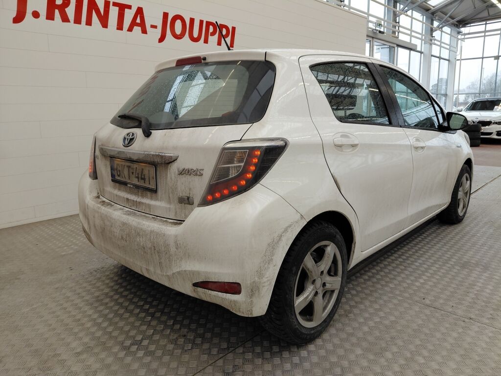 Toyota Yaris 2013 Valkoinen