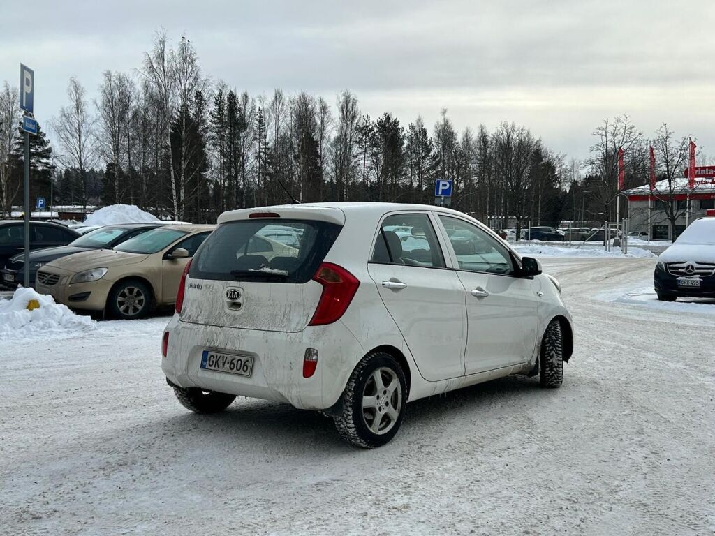 Kia Picanto 2014 Valkoinen
