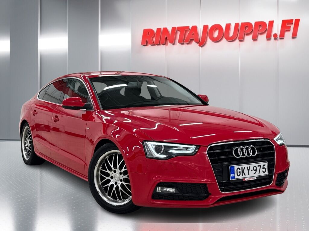 Audi A5 2013 Punainen