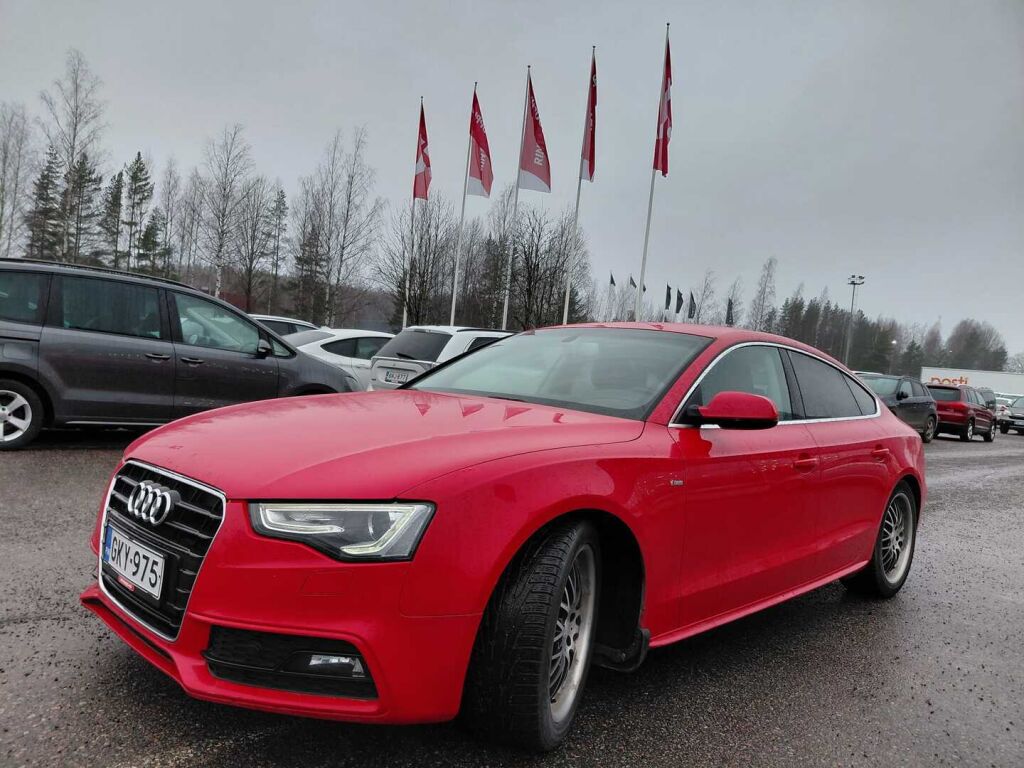 Audi A5 2013 Punainen