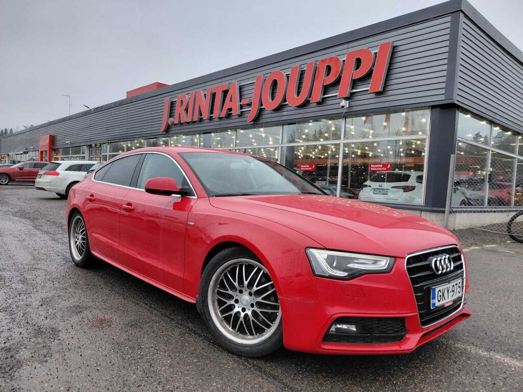 Audi A5 2013 Punainen