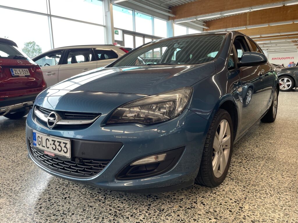 Opel Astra 2014 Sininen