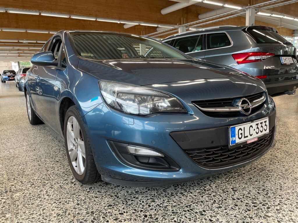 Opel Astra 2014 Sininen