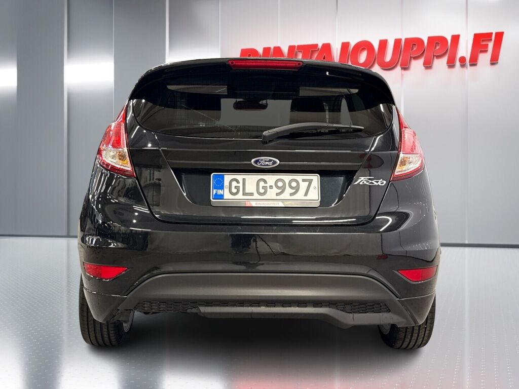 Ford Fiesta Van 2014 Musta