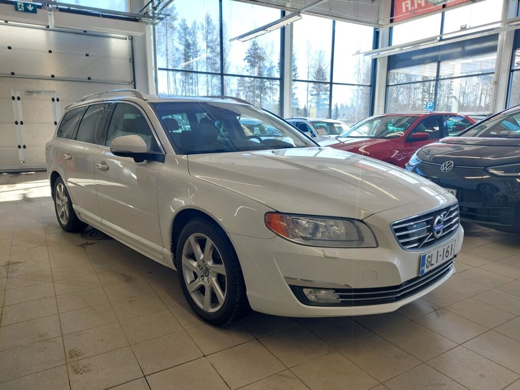Volvo V70 2014 Valkoinen