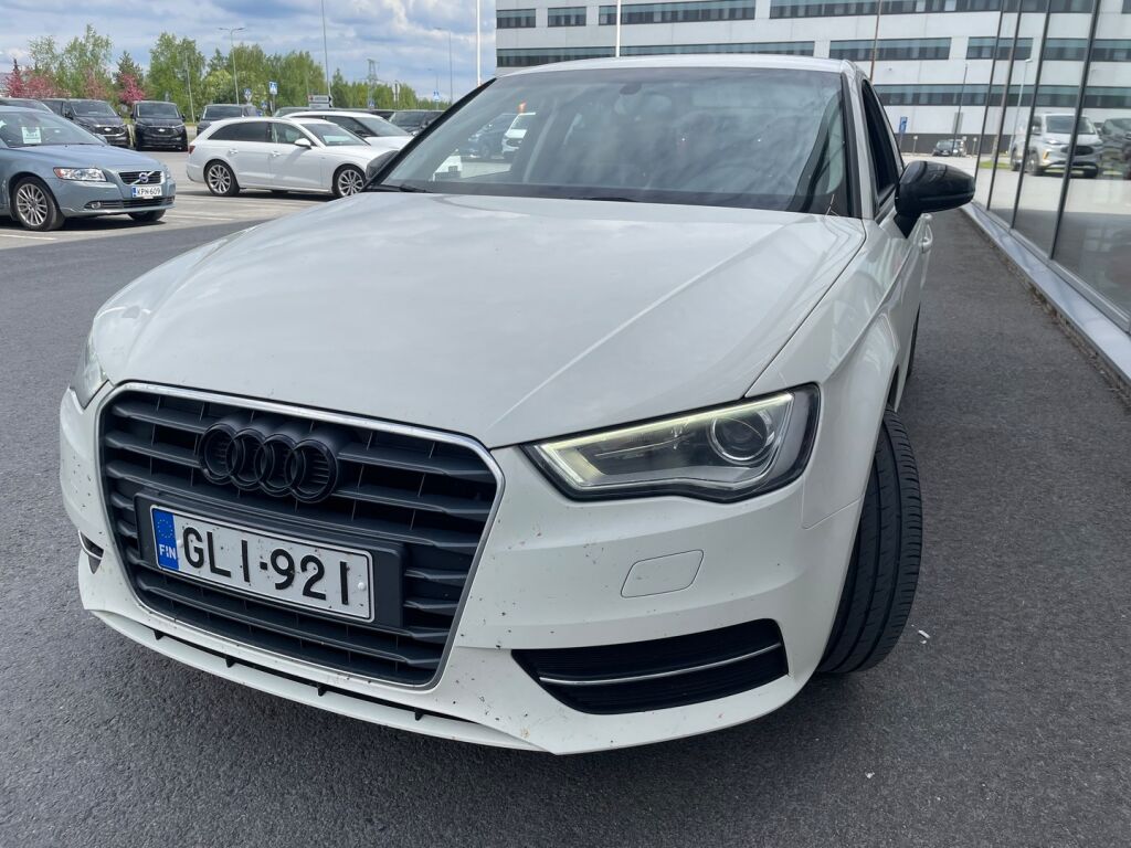 Audi A3 2014 Valkoinen