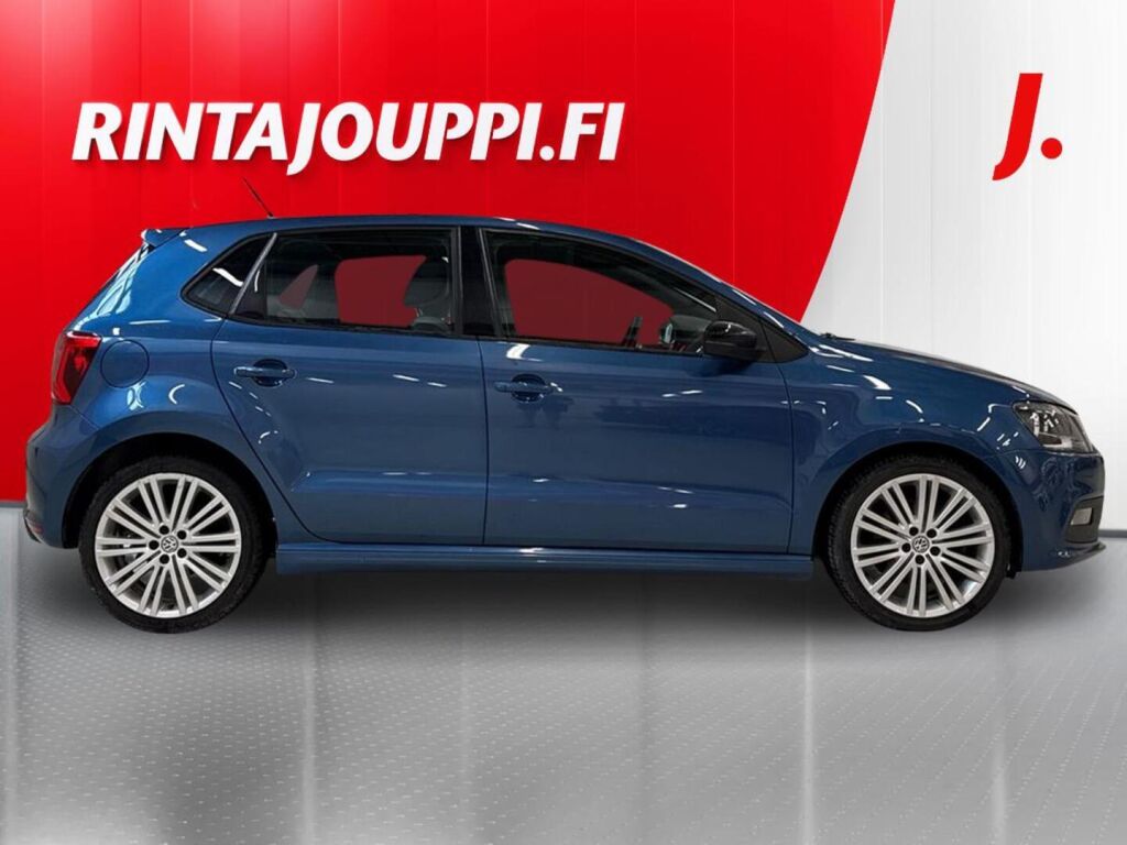 Volkswagen Polo 2015 Sininen
