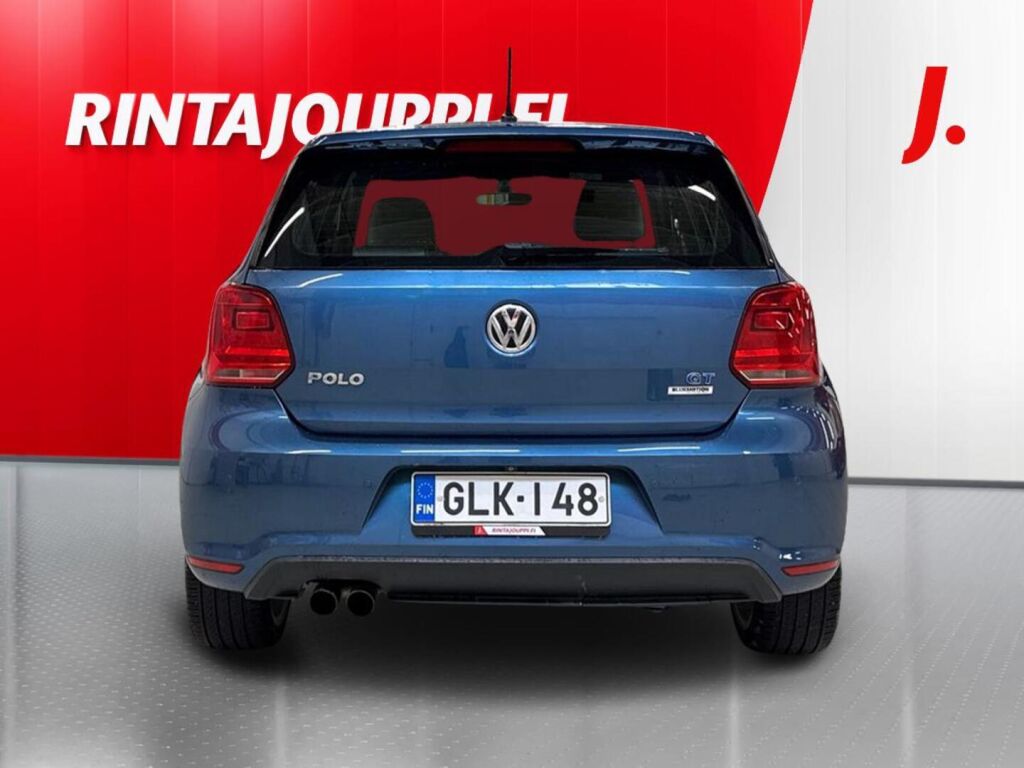 Volkswagen Polo 2015 Sininen