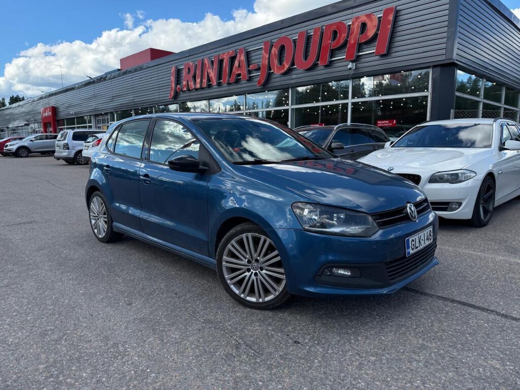 Volkswagen Polo 2015 Sininen