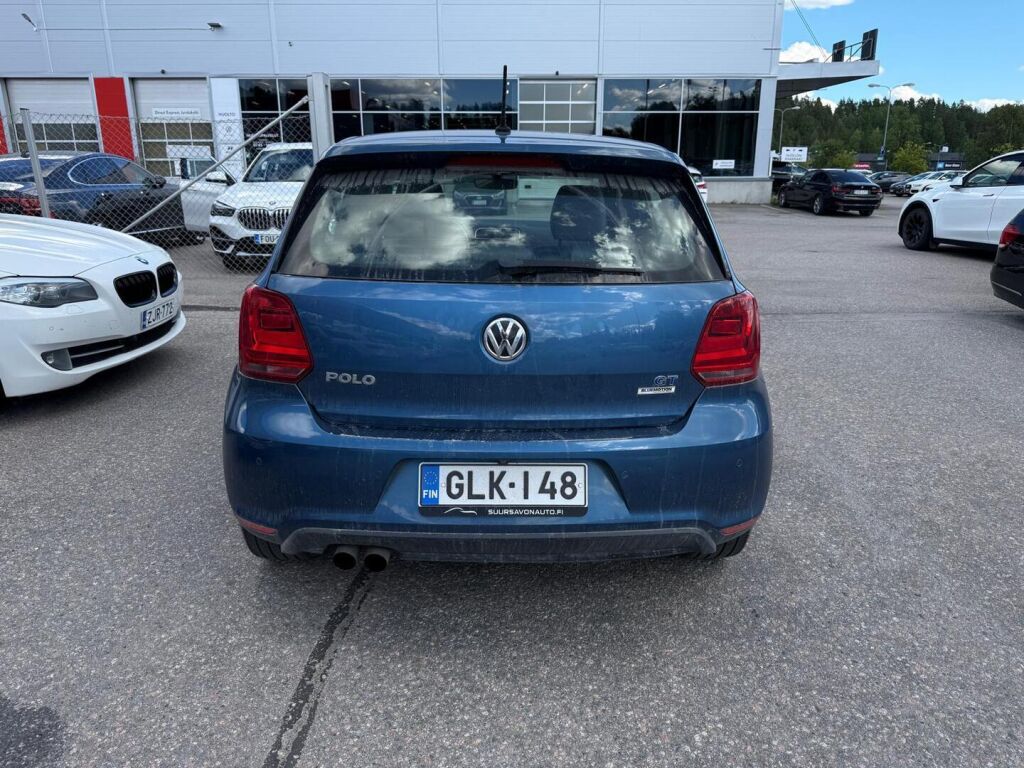 Volkswagen Polo 2015 Sininen