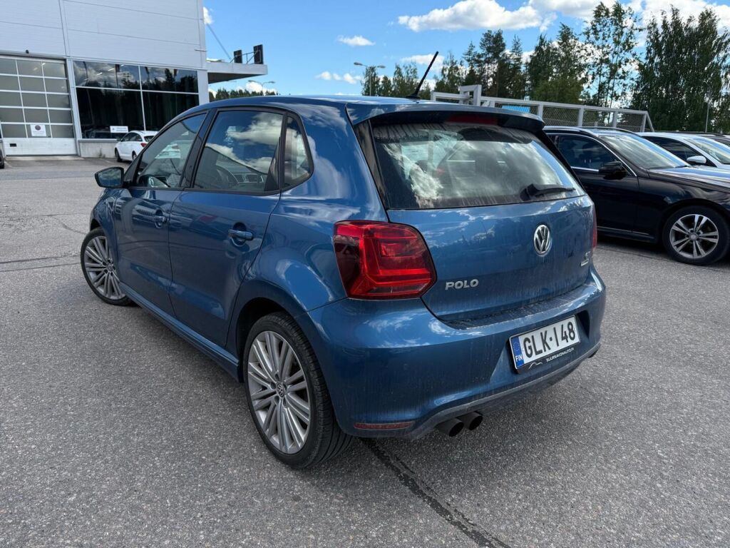 Volkswagen Polo 2015 Sininen
