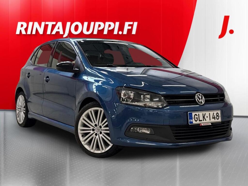 Volkswagen Polo 2015 Sininen