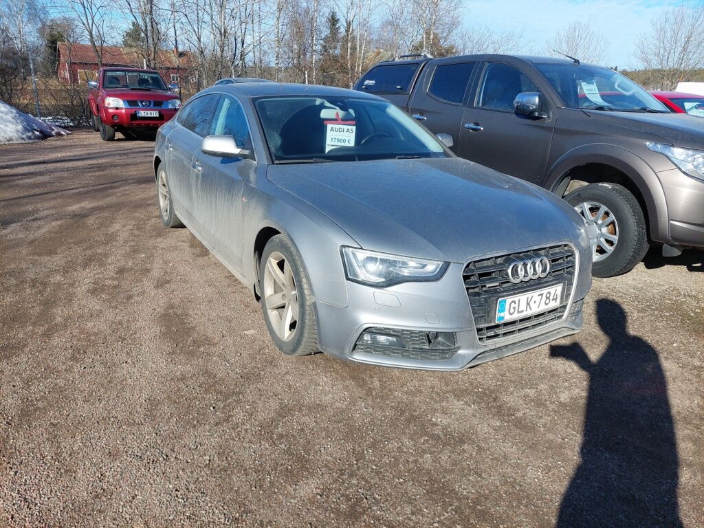 Audi A5 2015 Harmaa