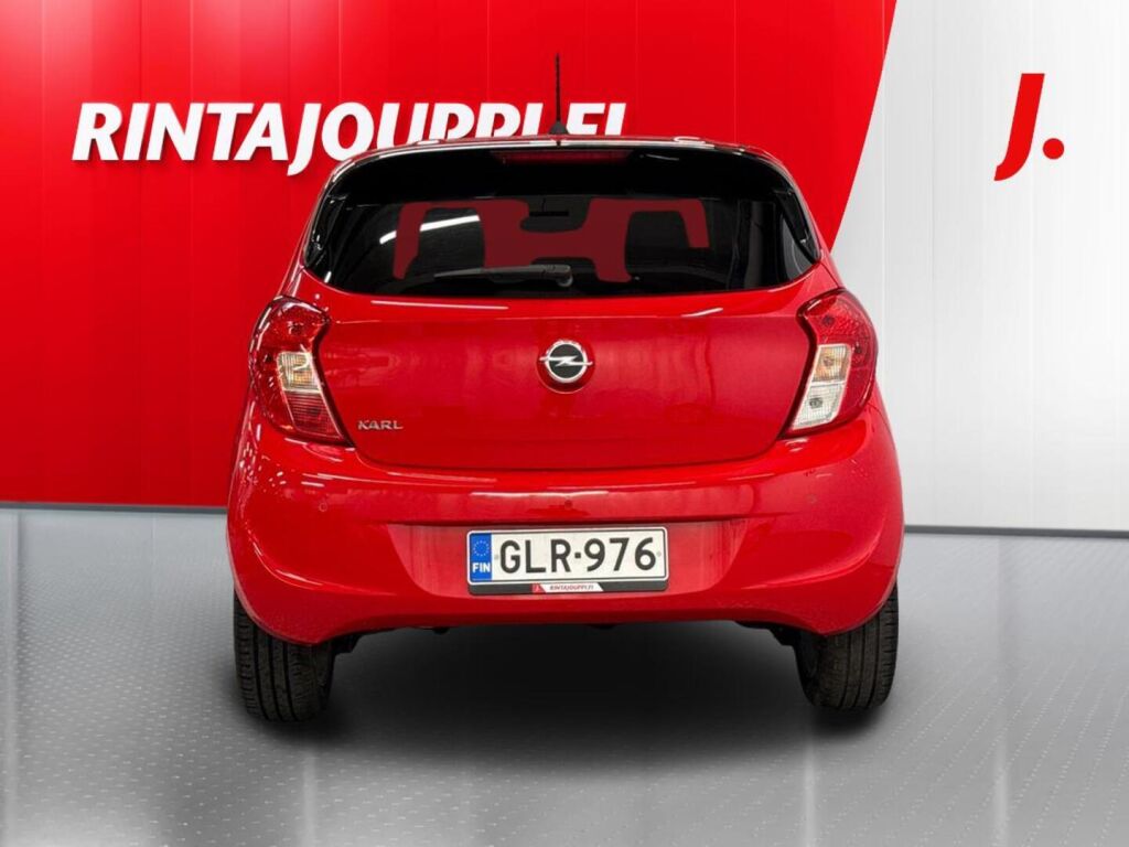 Opel Karl 2016 Punainen
