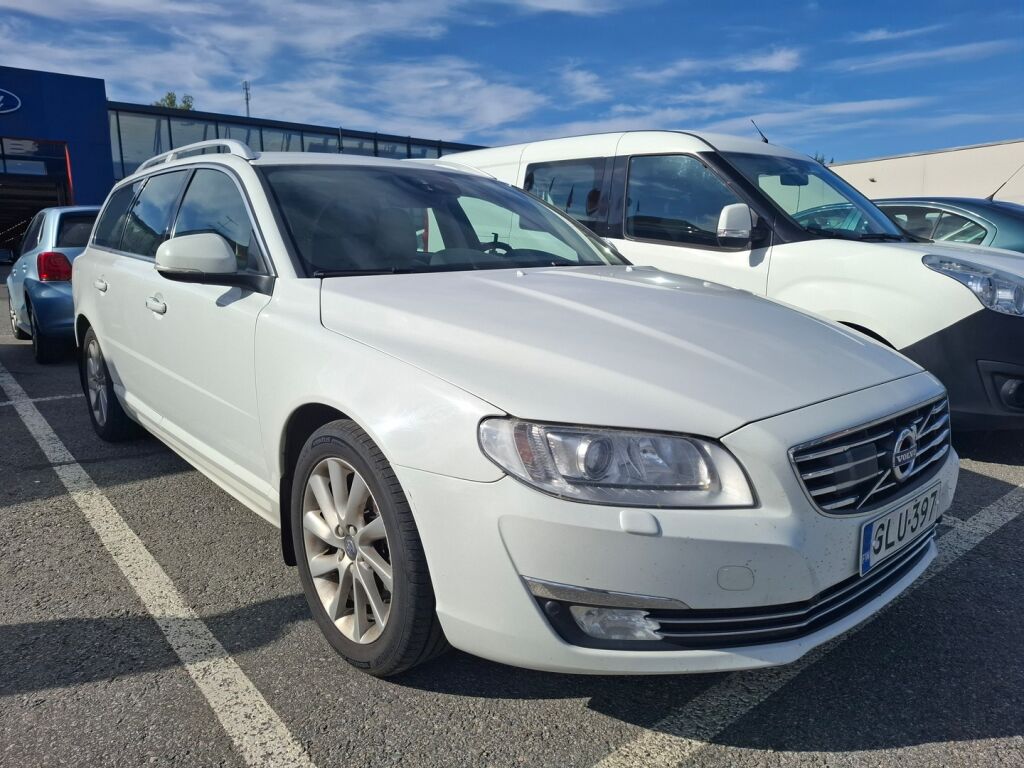 Volvo V70 2015 Valkoinen